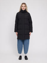 Over-Sized Raglan Puffer Coat black