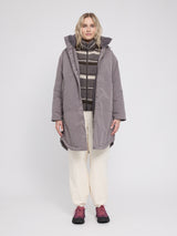 Oversized Padded Parka warm mud