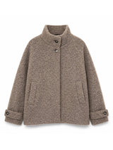 Vegan Wool Jacket walnut