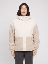 Fabric Blocking Jacket moon/natural
