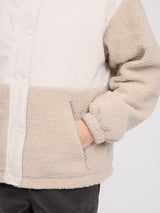 Fabric Blocking Jacket moon/natural