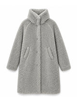 Faux-Fur Coat eucalyptus