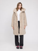 Faux-Fur Coat natural