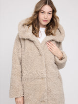 Faux-Fur Coat natural