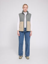 Fabric Blocking Vest light bottle/natural