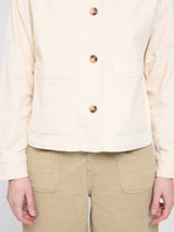 Corduroy Shacket tofu
