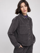 Pocket Corduroy Shirt anthra
