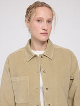 Pocket Corduroy Shirt light khaki