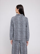 Printed Denim Jacket grey/printed