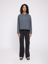 Flannel Shirt anthracite mel.