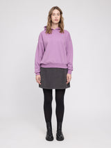 Back Print Hoodie grape pink/aliens