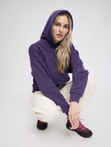 Basic Hoodie deep purple