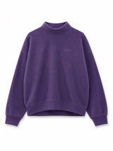 Fleece Turtleneck purple indigo