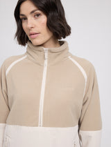 Fleece Half-Zip light taupe