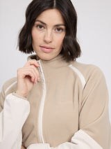 Fleece Half-Zip light taupe