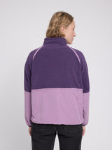 Fleece Half-Zip purple indigo