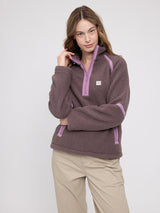 Teddy-Fleece Half-Zip sparrow