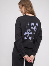 Back Print Sweatshirt black/aliens