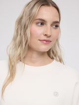 Back Print Sweatshirt offwhite/less noise