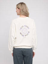 Back Print Sweatshirt offwhite/less noise