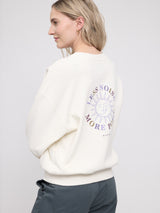 Back Print Sweatshirt offwhite/less noise
