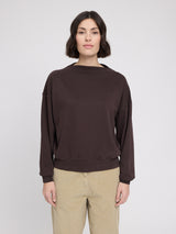 Turtleneck Sweatshirt black coffee