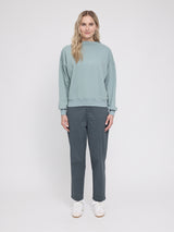 Turtleneck Sweatshirt dove blue