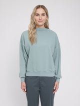 Turtleneck Sweatshirt dove blue