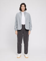 Teddy-Fleece Jacket ice blue