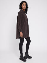 Corduroy Dress dark chocolate