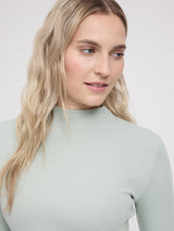 Basic Turtleneck Longsleeve light aqua