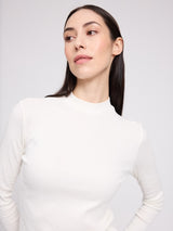Basic Turtleneck Longsleeve offwhite