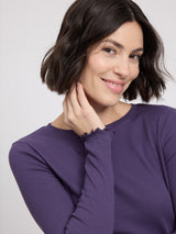 Babylock Hems Longsleeve deep purple