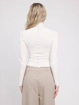 Babylock Hems Turtleneck Longsleeve offwhite