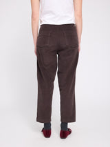Corduroy Pants dark chocolate