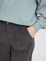 Relaxed Corduroy Pants anthra