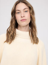 Chunky Knit Turtle Neck Jumper tofu