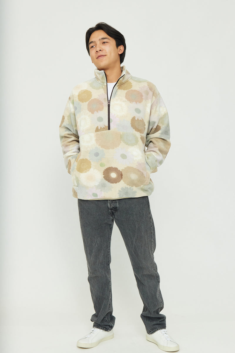 Nash Printed Fleece Half Zip