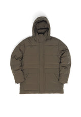 Utility Puffer Jacket olive brown