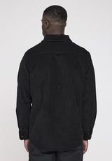 Pocket Corduroy Shirt black