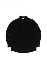 Pocket Corduroy Shirt black
