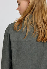 Flannel Shirt anthracite mel.