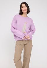 Maren ist 1,75 und trägt Größe S