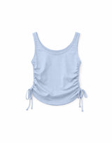 Emma ist 1,76 und trägt Größe S