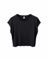 Emma ist 1,76 und trägt Größe S