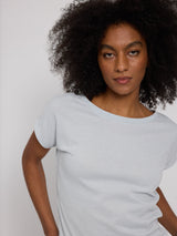 Jade ist 1,75 und trägt Größe S