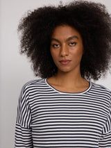 Jade ist 1,75 und trägt Größe S