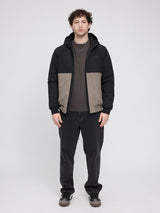 Padded Blouson black/light mud