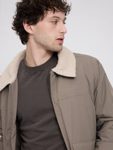 Aviator Jacket light mud