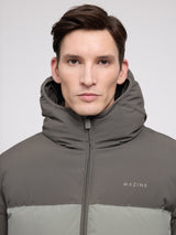 Block Puffer Jacket beluga/light bottle